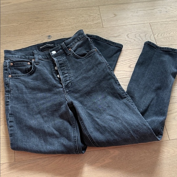 Aritzia Denim Forum The Arlo High Rise Straight Jeans - Picture 2 of 6